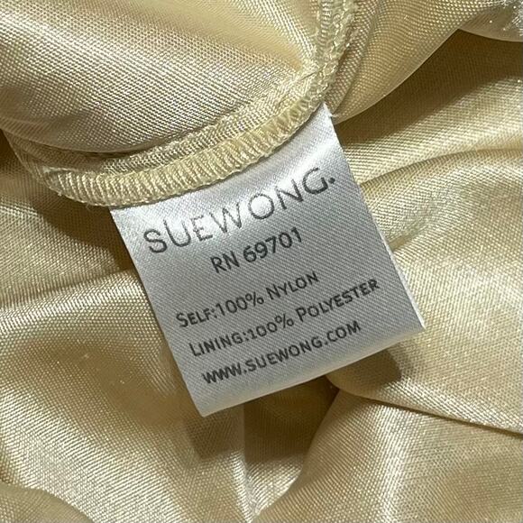 Sue Wong Nocturne Dress Soutache Embroidered Lace - Picture 13 of 16